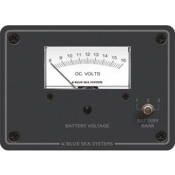 Blue Sea Systems DC Analog Voltmeter Panel | Blackburn Marine